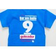 画像4: goleador　No.9キッズTシャツ　ターコイズ (4)