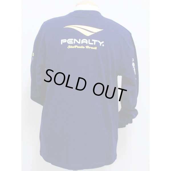 画像2: PENALTY　オフィシャルロングTシャツ　ネイビー (2)