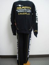 画像: DalPonte　クルーネックスウェット＆パンツ　ブラック