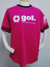 画像: gol.　プラクティスシャツハーフスリーブ　ピンク