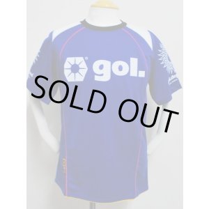 画像: gol.　プラクティスシャツハーフスリーブ　ブルー