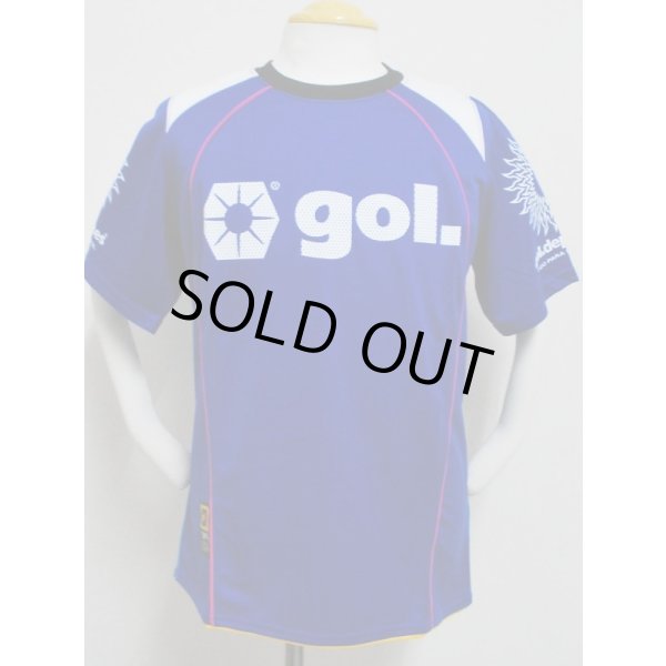 画像1: gol.　プラクティスシャツハーフスリーブ　ブルー (1)