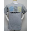 画像1: gol. 3g プリントTシャツ　グレー (1)