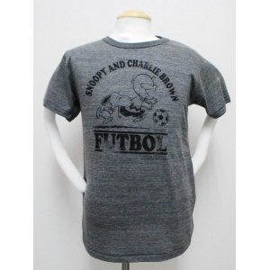 画像: gol. スヌーピーコラボTシャツ　チャコールグレー