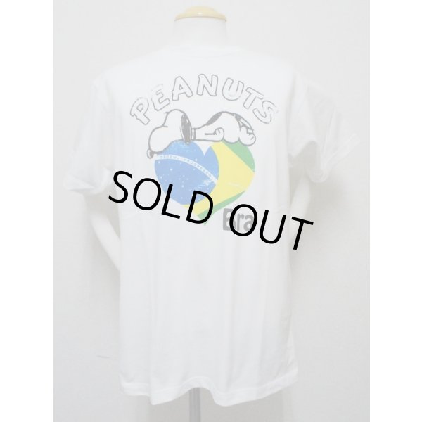 画像1: gol. スヌーピーコラボTシャツ　ホワイト (1)