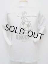 画像: gol. スヌーピーコラボTシャツ　ナチュラル