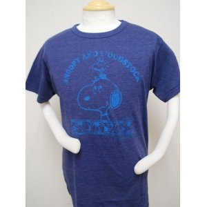 画像: gol.　別注オリジナルPEANUTS Tシャツ　ネイビー