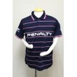 画像1: PENALTY ドットポロTシャツ ネイビー (1)