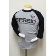 画像1: SPAZIO ハートスカル七分TEE ブラック (1)