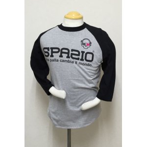 画像: SPAZIO ハートスカル七分TEE ブラック