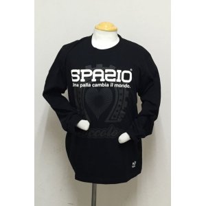 画像: SPAZIO FOOTBALL×ROCKロングTシャツ ブラック