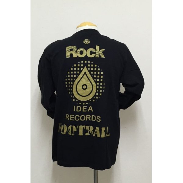 画像2: SPAZIO FOOTBALL×ROCKロングTシャツ ブラック (2)