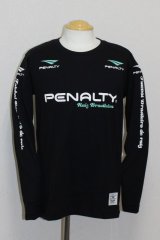 画像: PENALTY オフィシャルロングTシャツ ブラック