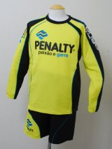 画像: PENALTY　ウーブンプラスーツ上下セット　イエロー