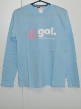 画像: gol.　BOYS長袖Tシャツ　サックス