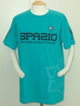 画像: SPAZIO　ハートスカルTシャツ　ブルー