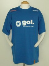 画像: gol. 機能素材半袖Tシャツ 青