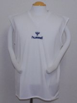 画像: hummel　インナーシャツ　ホワイト