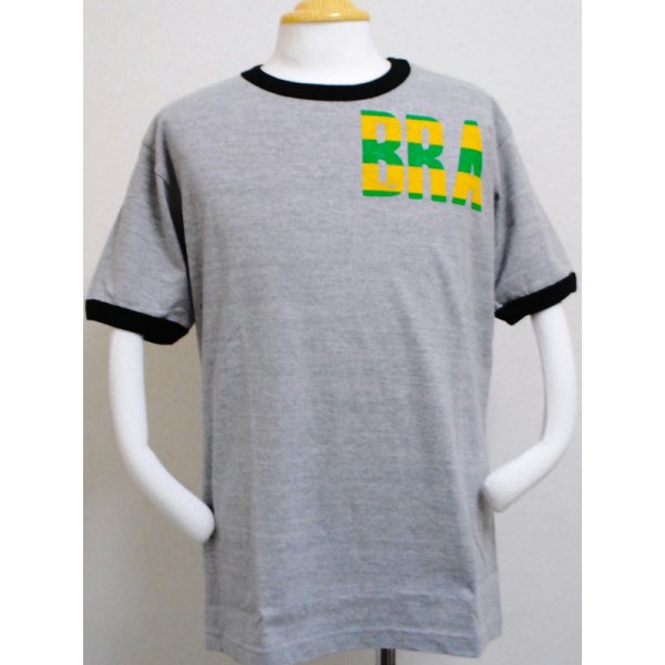 画像1: gol.　BRA半袖Tシャツ　GRY (1)