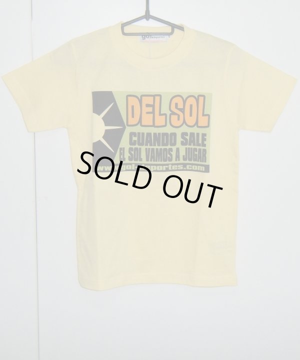 画像1: gol.　BOYS DEL SOL Tシャツ　イエロー (1)