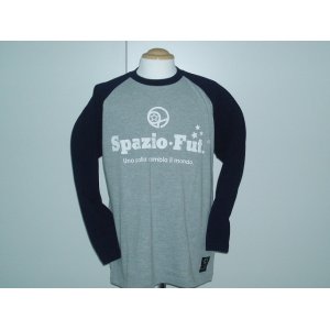 画像: SPAZIO　DiscoロングTシャツ　グレー×ネイビー