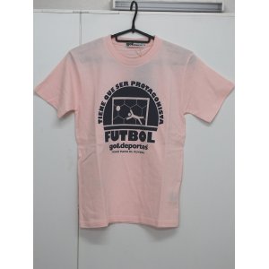 画像: gol．　BOY'S FUTBOL Tシャツ　ピンク