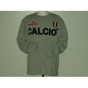 画像: SPAZIO CalcioロングTシャツ グレー