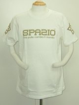 画像: SPAZIO　ドットTシャツ　ホワイト