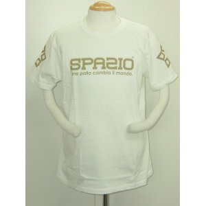 画像: SPAZIO　ドットTシャツ　ホワイト