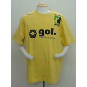 画像: gol.　キャプテン翼コラボTシャツA　イエロー