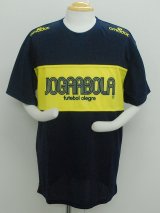 画像: JOGARBOLA　プラクティスシャツ　ネイビー×イエロー