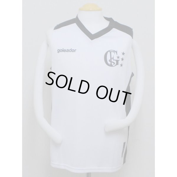 画像1: goleador　切替ノースリーブ　ホワイト (1)