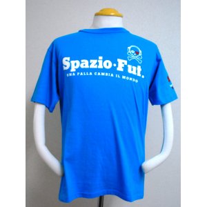 画像: SPAZIO 2011ハートスカルTシャツ　ターコイズ