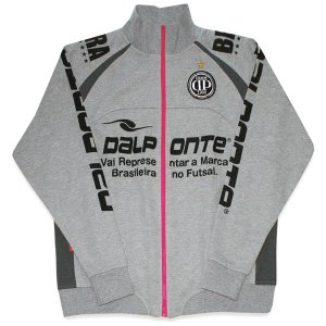 画像: DalPonte　ジップアップスウェットシャツ　GRY