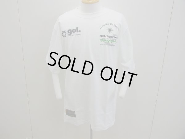 画像1: gol 　Tシャツ　white (1)