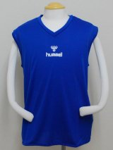 画像: hummel　インナーシャツ　ロイヤルブルー