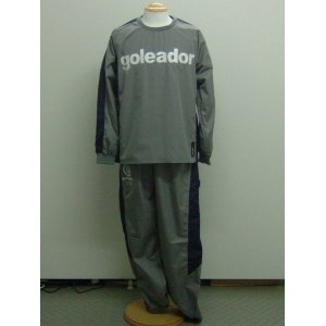 画像: goleador ピステ上下セット　グレー