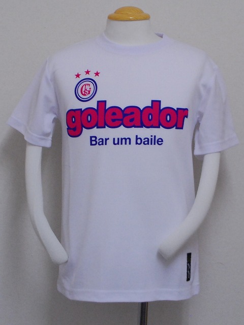 画像1: goleador　プラクティスTシャツ　ホワイト (1)