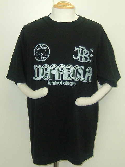 画像1: JOGARBOLA　プラクティスシャツ　ブラック×ホワイト (1)