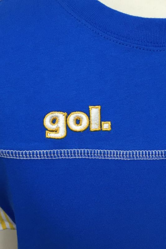 画像: gol. クラシックFUTBOLシャツ ブルー