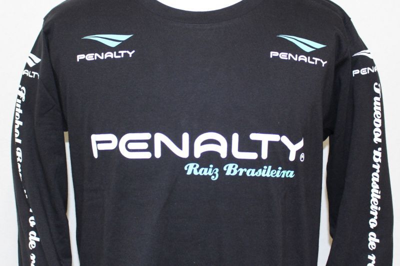 画像: PENALTY オフィシャルロングTシャツ ブラック