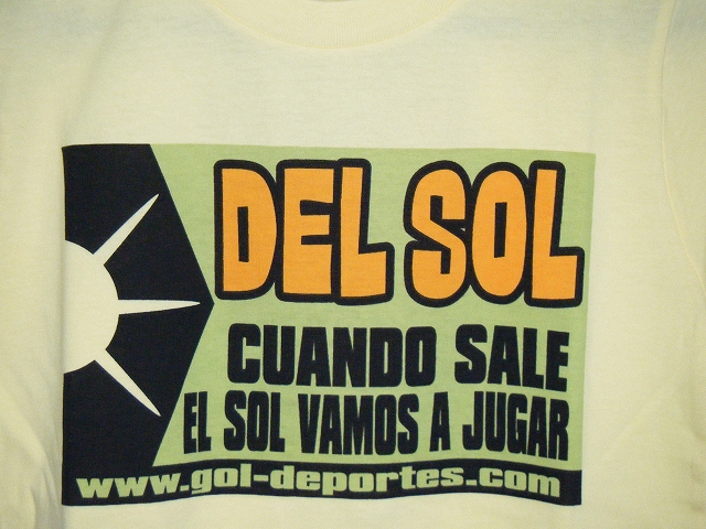 画像: gol.　BOYS DEL SOL Tシャツ　イエロー