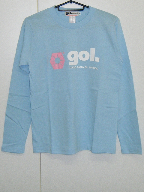 画像1: gol.　BOYS長袖Tシャツ　サックス (1)