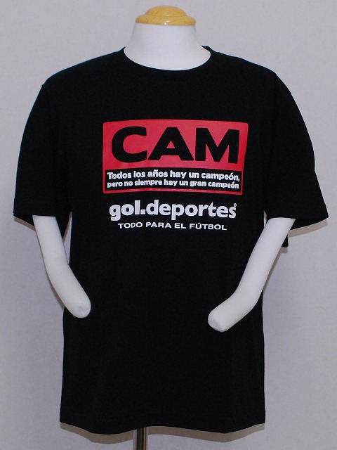 画像1: gol.　“CAM”Tシャツ　ブラック (1)