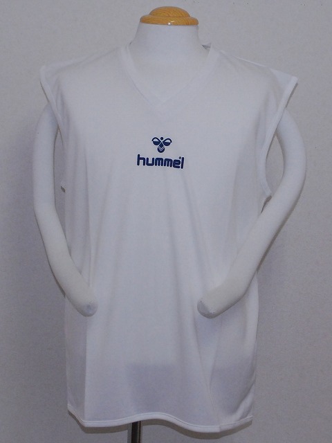 画像1: hummel　インナーシャツ　ホワイト (1)