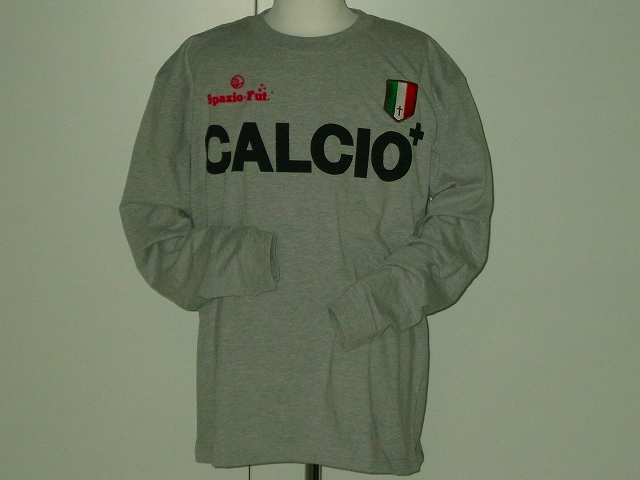 画像1: SPAZIO CalcioロングTシャツ グレー (1)