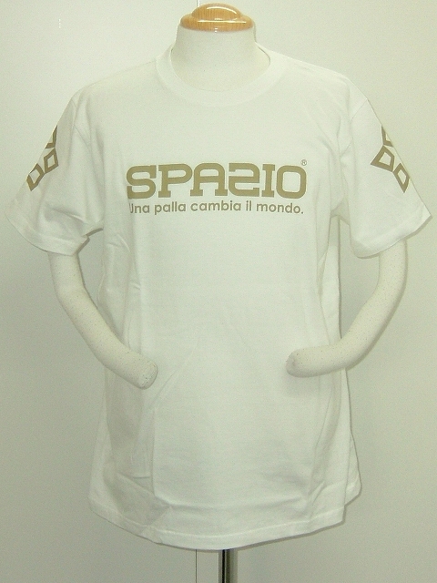 画像1: SPAZIO　ドットTシャツ　ホワイト (1)