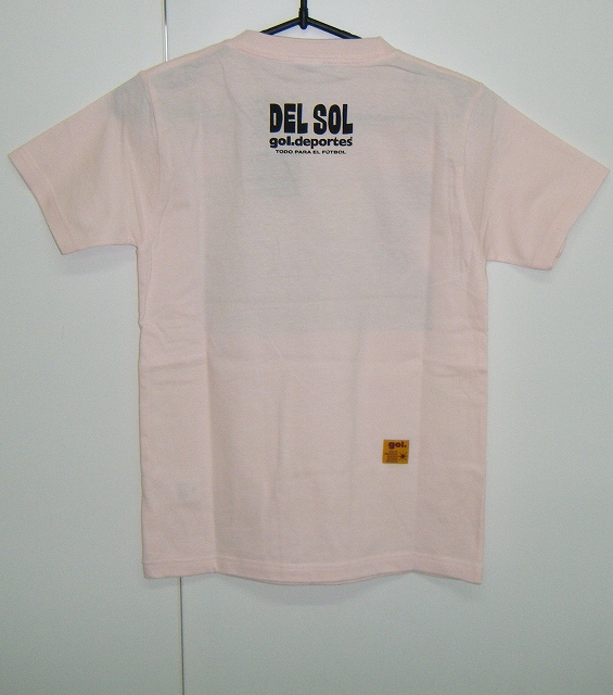 画像: gol.　BOYS DEL SOL Tシャツ　ピンク