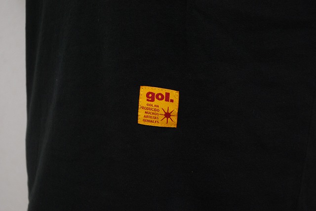 画像: gol.　スヌーピーコラボTシャツ　ブラック