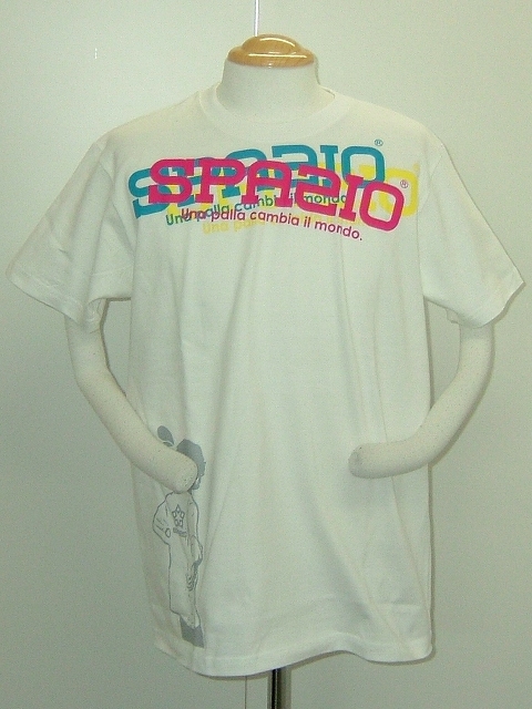 画像1: SPAZIO　YMC　Tシャツ　ホワイト (1)